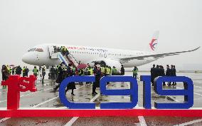 CHINA-SHANGHAI-1ST C919 JET-DELIVERY (CN)