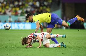 (SP)QATAR-AL RAYYAN-2022 WORLD CUP-QUARTERFINAL-CRO VS BRA