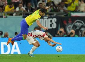 (SP)QATAR-AL RAYYAN-2022 WORLD CUP-QUARTERFINAL-CRO VS BRA