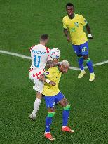 (SP)QATAR-AL RAYYAN-2022 WORLD CUP-QUARTERFINAL-CRO VS BRA