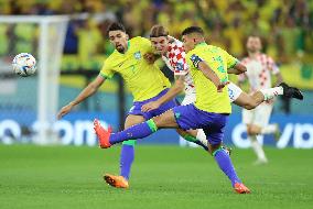 (SP)QATAR-AL RAYYAN-2022 WORLD CUP-QUARTERFINAL-CRO VS BRA