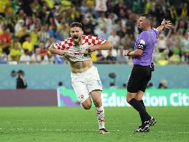 (SP)QATAR-AL RAYYAN-2022 WORLD CUP-QUARTERFINAL-CRO VS BRA