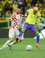 (SP)QATAR-AL RAYYAN-2022 WORLD CUP-QUARTERFINAL-CRO VS BRA