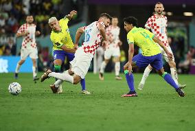 (SP)QATAR-AL RAYYAN-2022 WORLD CUP-QUARTERFINAL-CRO VS BRA