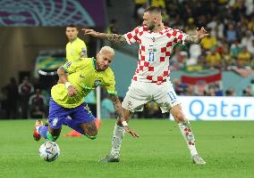 (SP)QATAR-AL RAYYAN-2022 WORLD CUP-QUARTERFINAL-CRO VS BRA