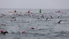 (SP)NEW ZEALAND-TAUPO-TRIATHLON