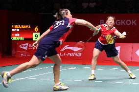 (SP)THAILAND-BANGKOK-BADMINTON-WORLD TOUR FINALS-WOMEN'S DOUBLES-FINAL
