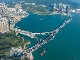 CHINA-HONG KONG-TSEUNG KWAN O CROSS BAY BRIDGE-OPEN (CN)