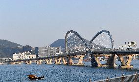 CHINA-HONG KONG-TSEUNG KWAN O CROSS BAY BRIDGE-OPEN (CN)