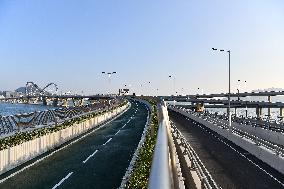 CHINA-HONG KONG-TSEUNG KWAN O CROSS BAY BRIDGE-OPEN (CN)