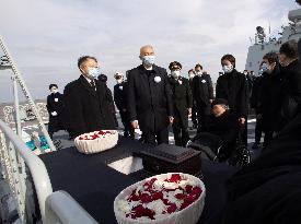 CHINA-JIANG ZEMIN-ASHES-SCATTERED INTO THE SEA (CN)