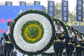 CHINA-JIANGSU-NANJING MASSACRE VICTIMS-NATIONAL MEMORIAL CEREMONY (CN)