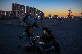 CHINA-BEIJING-SPACE STATION-ASTRONOMICAL PHOTOGRAPHER (CN)
