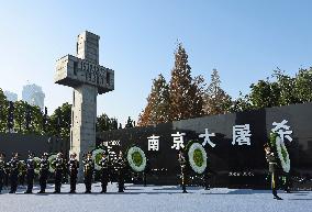 CHINA-JIANGSU-NANJING MASSACRE VICTIMS-NATIONAL MEMORIAL CEREMONY (CN)