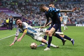 (SP)QATAR-LUSAIL-2022 WORLD CUP-SEMIFINAL-ARG VS CRO