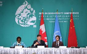 CANADA-MONTREAL-COP15-SECOND PART-PRESS CONFERENCE