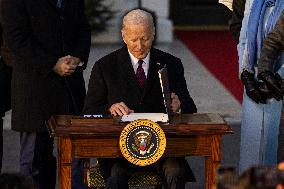U.S.-WASHINGTON, D.C.-BIDEN-RESPECT FOR MARRIAGE ACT-SIGNING