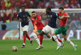 (SP)QATAR-AL KHOR-2022 WORLD CUP-SEMIFINAL-FRA VS MAR
