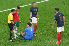 (SP)QATAR-AL KHOR-2022 WORLD CUP-SEMIFINAL-FRA VS MAR