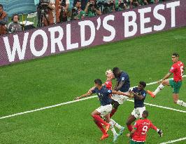 (SP)QATAR-AL KHOR-2022 WORLD CUP-SEMIFINAL-FRA VS MAR