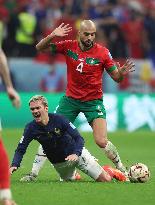 (SP)QATAR-AL KHOR-2022 WORLD CUP-SEMIFINAL-FRA VS MAR