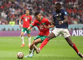 (SP)QATAR-AL KHOR-2022 WORLD CUP-SEMIFINAL-FRA VS MAR