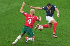 (SP)QATAR-AL KHOR-2022 WORLD CUP-SEMIFINAL-FRA VS MAR