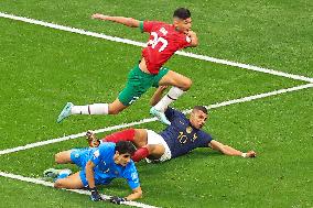 (SP)QATAR-AL KHOR-2022 WORLD CUP-SEMIFINAL-FRA VS MAR
