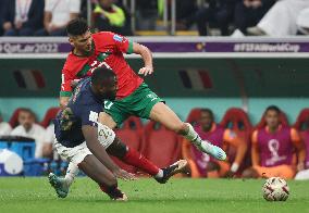 (SP)QATAR-AL KHOR-2022 WORLD CUP-SEMIFINAL-FRA VS MAR