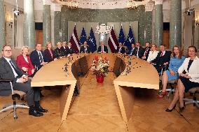 LATVIA-RIGA-NEW COALITION GOVERNMENT