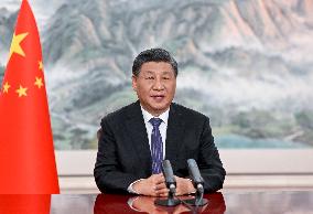 CHINA-XI JINPING-COP15-PART 2-HIGH-LEVEL SEGMENT-OPENING CEREMONY-ADDRESS (CN)