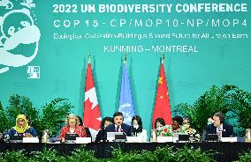 CANADA-MONTREAL-COP15-PART 2-HIGH-LEVEL SEGMENT-OPENING CEREMONY