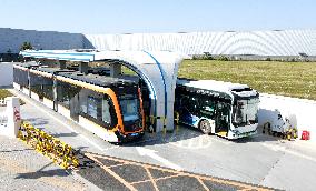 CHINA-SHANGHAI-LINGANG NEW AREA-HYDROGEN POWERED BUSES (CN)