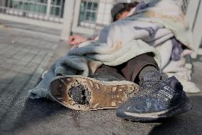 U.S.-LOS ANGELES-HOMELESS PEOPLE