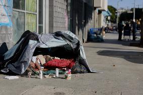 U.S.-LOS ANGELES-HOMELESS PEOPLE