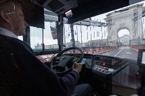 HUNGARY-BUDAPEST-CHAIN BRIDGE-REOPEN