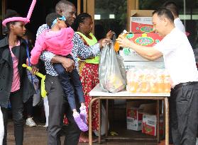 ZIMBABWE-HARARE-CHILDREN WITH DISABILITIES-CHINESE COMMUNITY