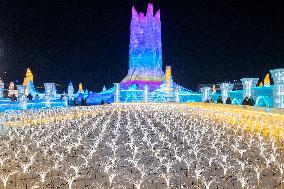 CHINA-HEILONGJIANG-HARBIN-ICE-SNOW WORLD (CN)