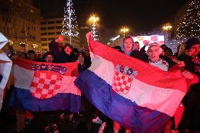 (SP)CROATIA-ZAGREB-FOOTBALL-FIFA WORLD CUP-FANS