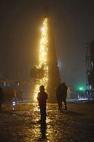 Xmas tree in Kyiv