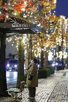 Severe winter in southwestern Japan