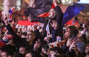 (SP)CROATIA-ZAGREB-FOOTBALL-WORLD CUP-PARADE