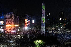 (SP)ARGENTINA-BUENOS AIRES-FOOTBALL-WORLD CUP-FINAL-CELEBRATION