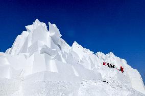 CHINA-HEILONGJIANG-HARBIN-SNOW SCULPTURE-EXPO (CN)