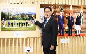 Japan PM Kishida at photo exhibition