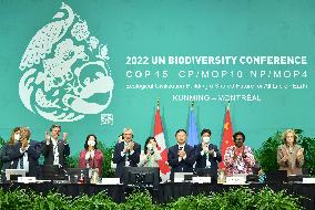 CANADA-MONTREAL-COP15-GLOBAL BIODIVERSITY FRAMEWORK