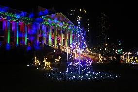 SRI LANKA-COLOMBO-DECORATION-CHRISTMAS