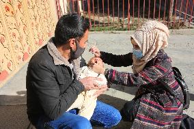AFGHANISTAN-KABUL-ANTI-POLIO CAMPAIGN