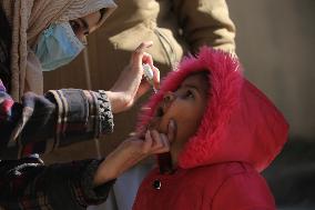 AFGHANISTAN-KABUL-ANTI-POLIO CAMPAIGN