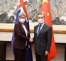 CHINA-BEIJING-WANG YI-AUSTRALIA-FM-DIALOGUE (CN)